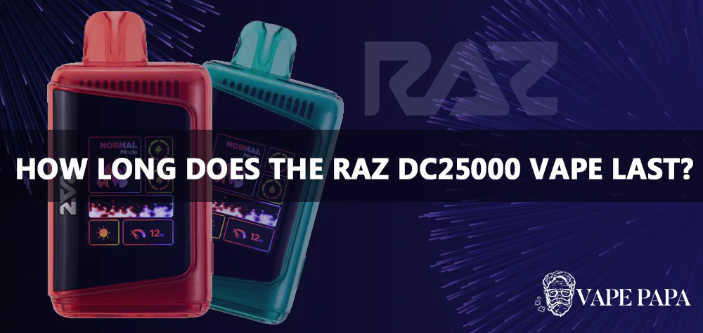 Understanding the Lifespan of the Raz DC25000 Disposable Vape: What You Need to Know"